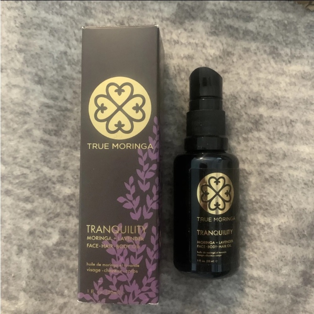 True Moringa Oil - For Face, Hair & Body